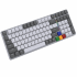 Fantech SUPER MAXFIT AIR99 MK916 Low-Profile Wireless Mechanical Keyboard Grey – Red Switch